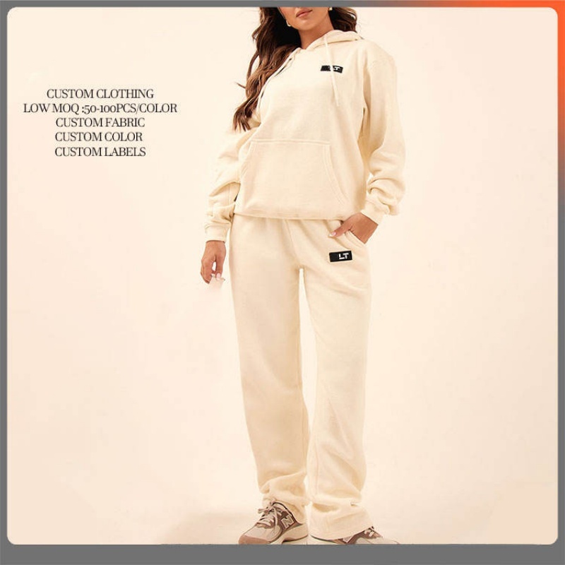 Women's Heavyweight Pullover Hoodie - Oversized Cotton Sweatshirt