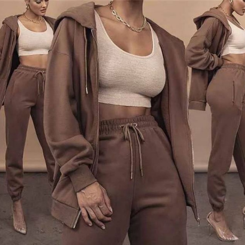 Wool Hoodie Set | Winter Oversized Hoodie and Pants, 2-Piece Women's Hoodie Set