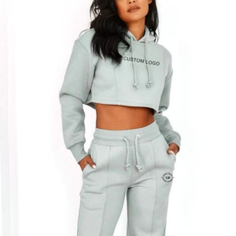 Ultra-Soft Fleece Hoodie Set | Breathable Knit, Oversized Casual Cut Women's Hoodie Set