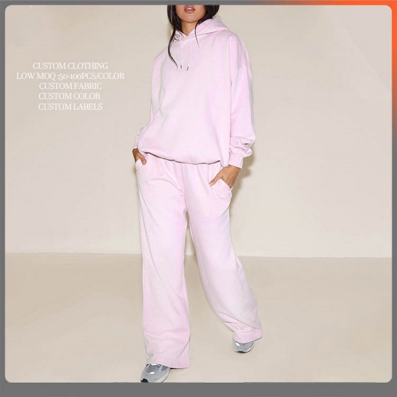 Women's Tracksuit, Heavyweight Fleece Hoodie Set