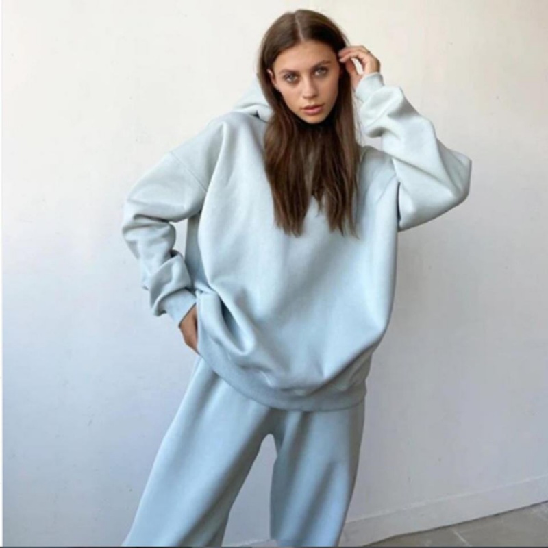 Knit Hoodie Set | Premium Fabric, Pants 2-Piece Women's Hoodie Set