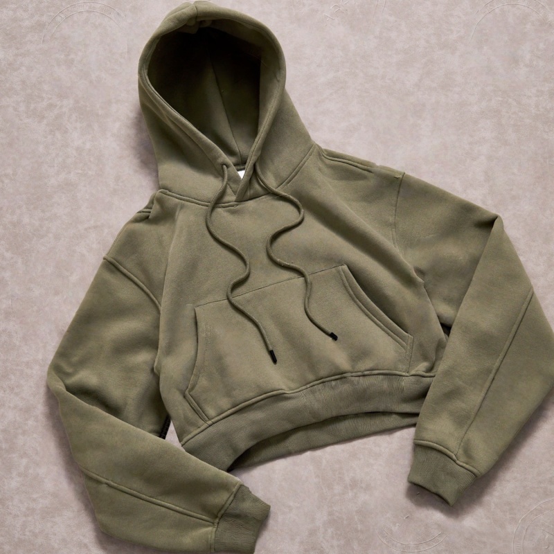 Cotton Tracksuit Custom logo Clothes High Quality Loose Design Fall 2025 Trendy Women's Hoodie