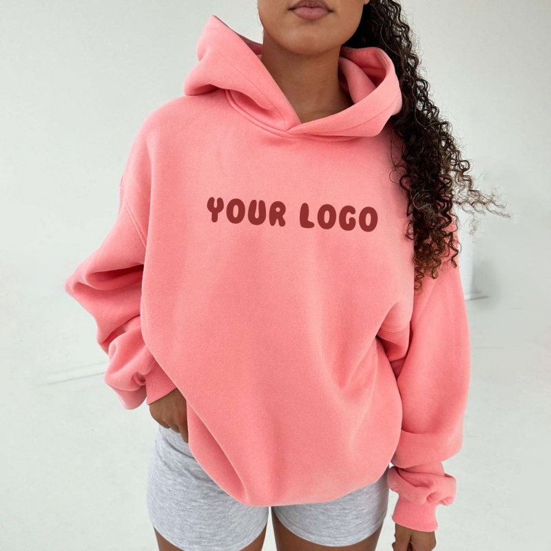 High Quality Heavyweight Pullover Oversized Relaxed Fit Soft Fabric Women's Hoodie