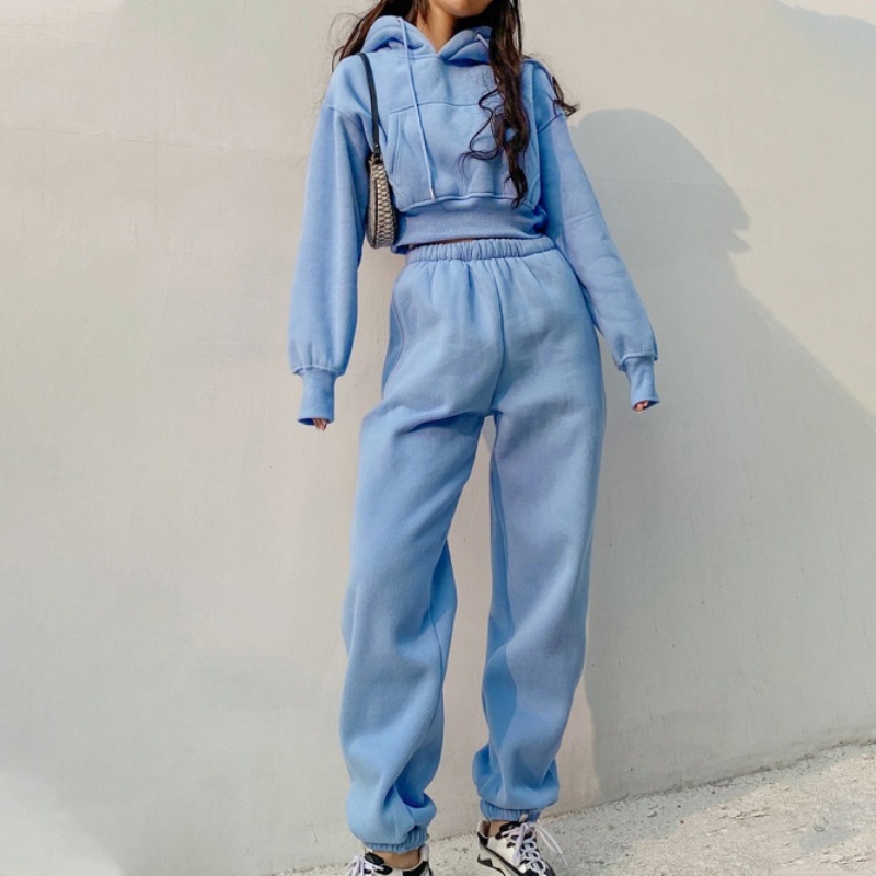 Winter Tracksuits Two Piece Pink Letter Print Sport Casual Outfits Zip Sweatshirt Top+Pants Set Women's Hoodie Set