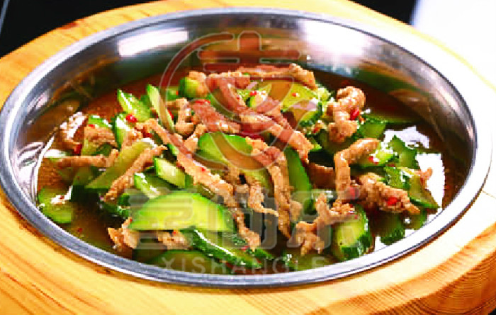 香辣肉絲