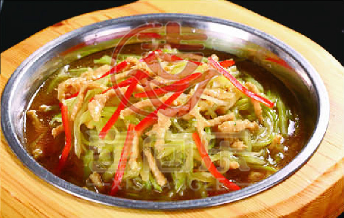 滑炒肉絲