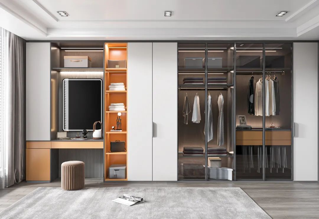 High End Modular Custom Wooden Design Wardrobes Modern Bedroom Closet Wardrobe