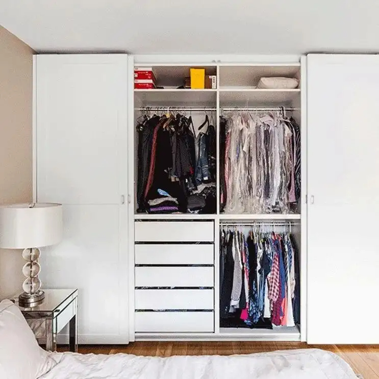 Factory Direct Sales Complete Specifications High Quality Custom Size Luxury Built-In Wardrobe