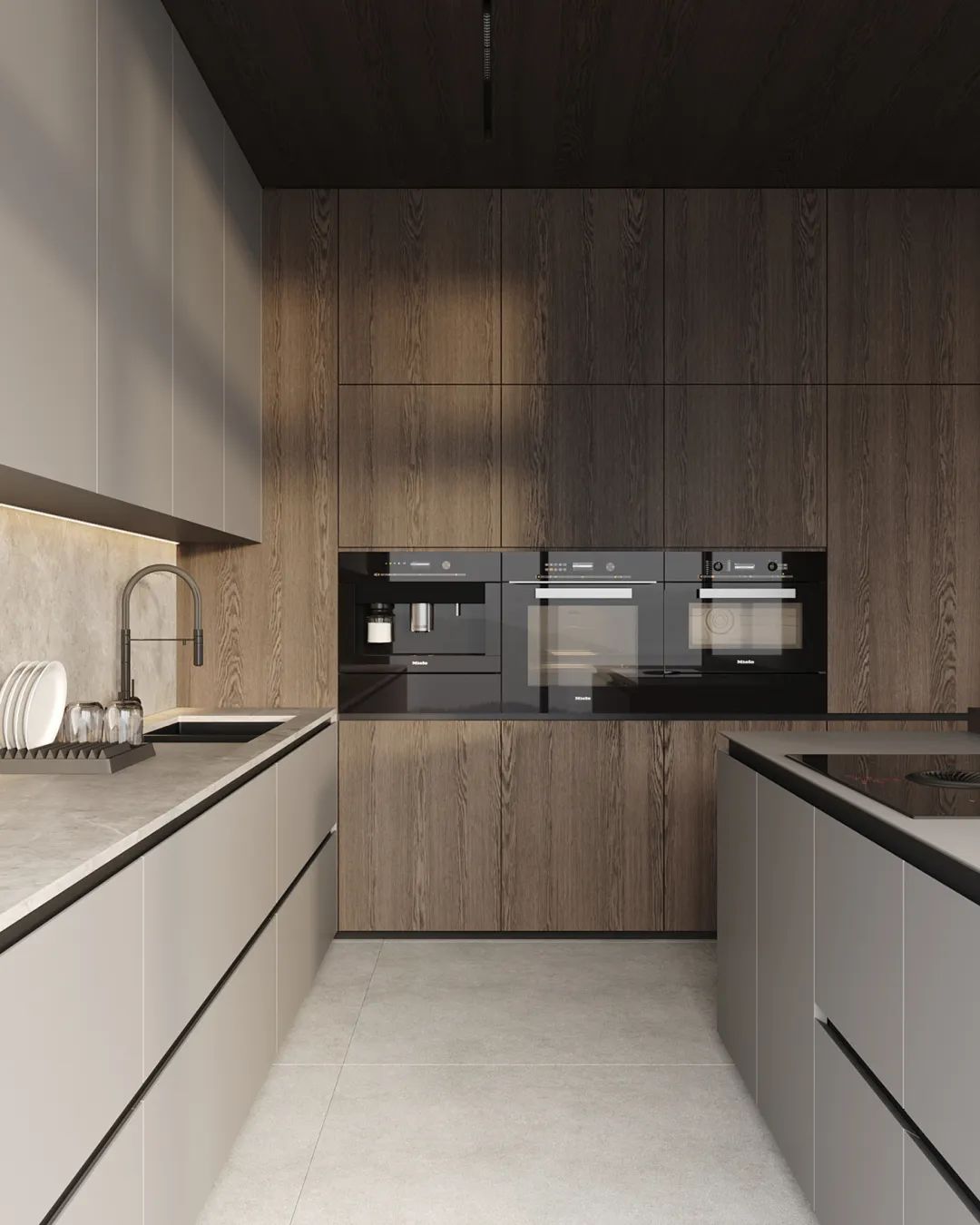 Island Stainless Steel Kitchen Cabinet