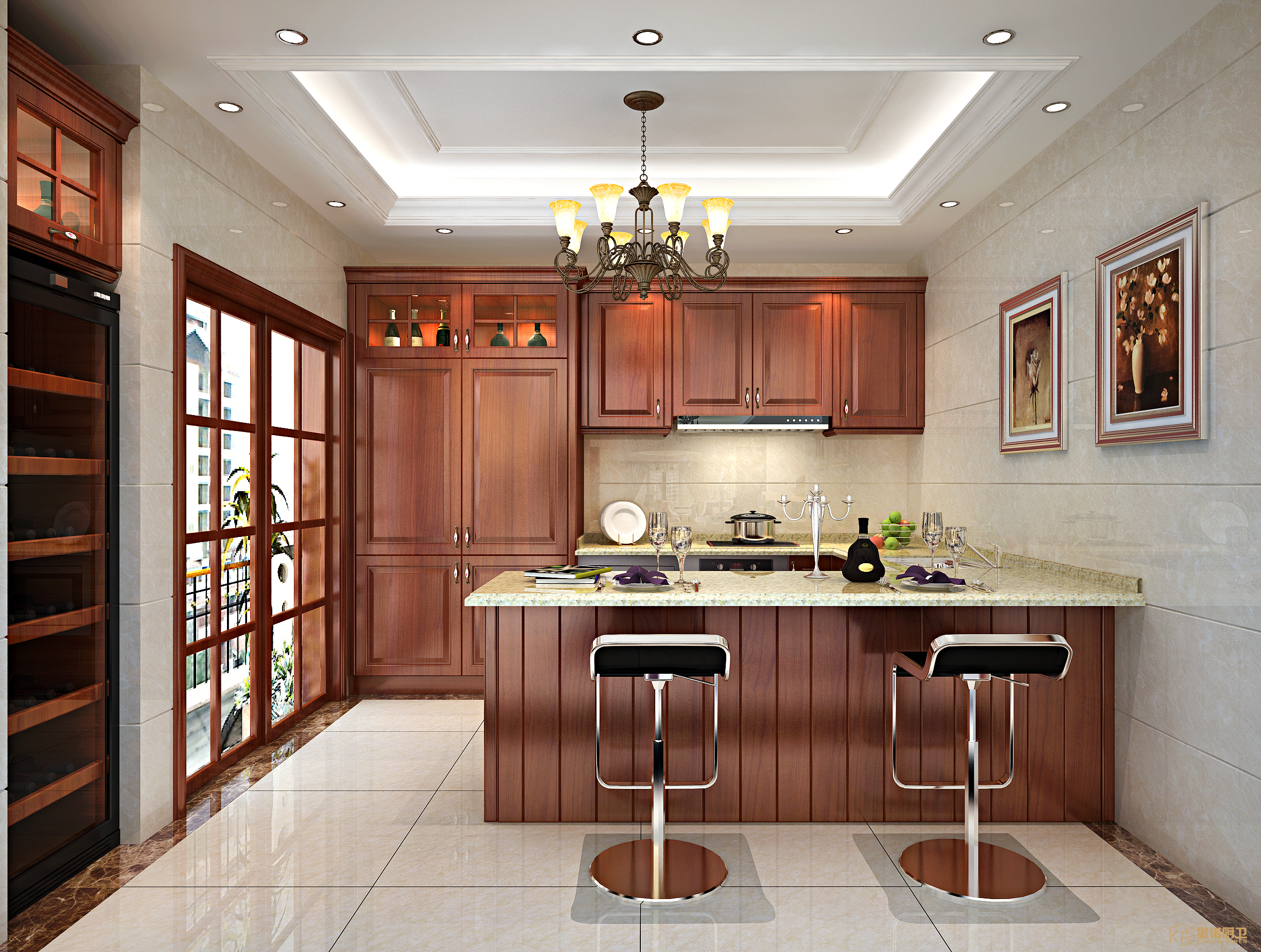 European Style Kitchen Cabinet Collections
