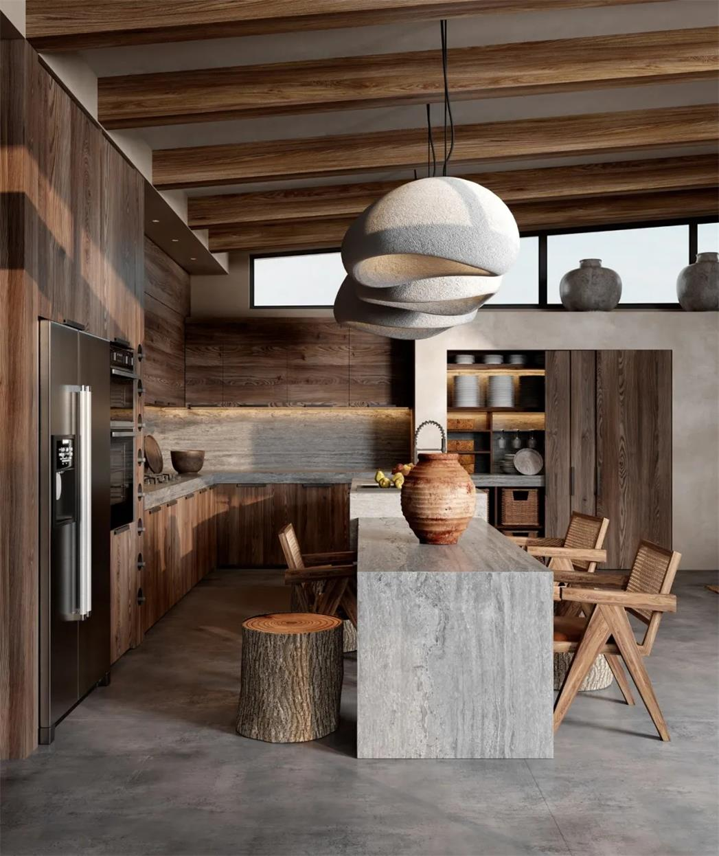 Soft-close Hinge Kitchen Storage Unit