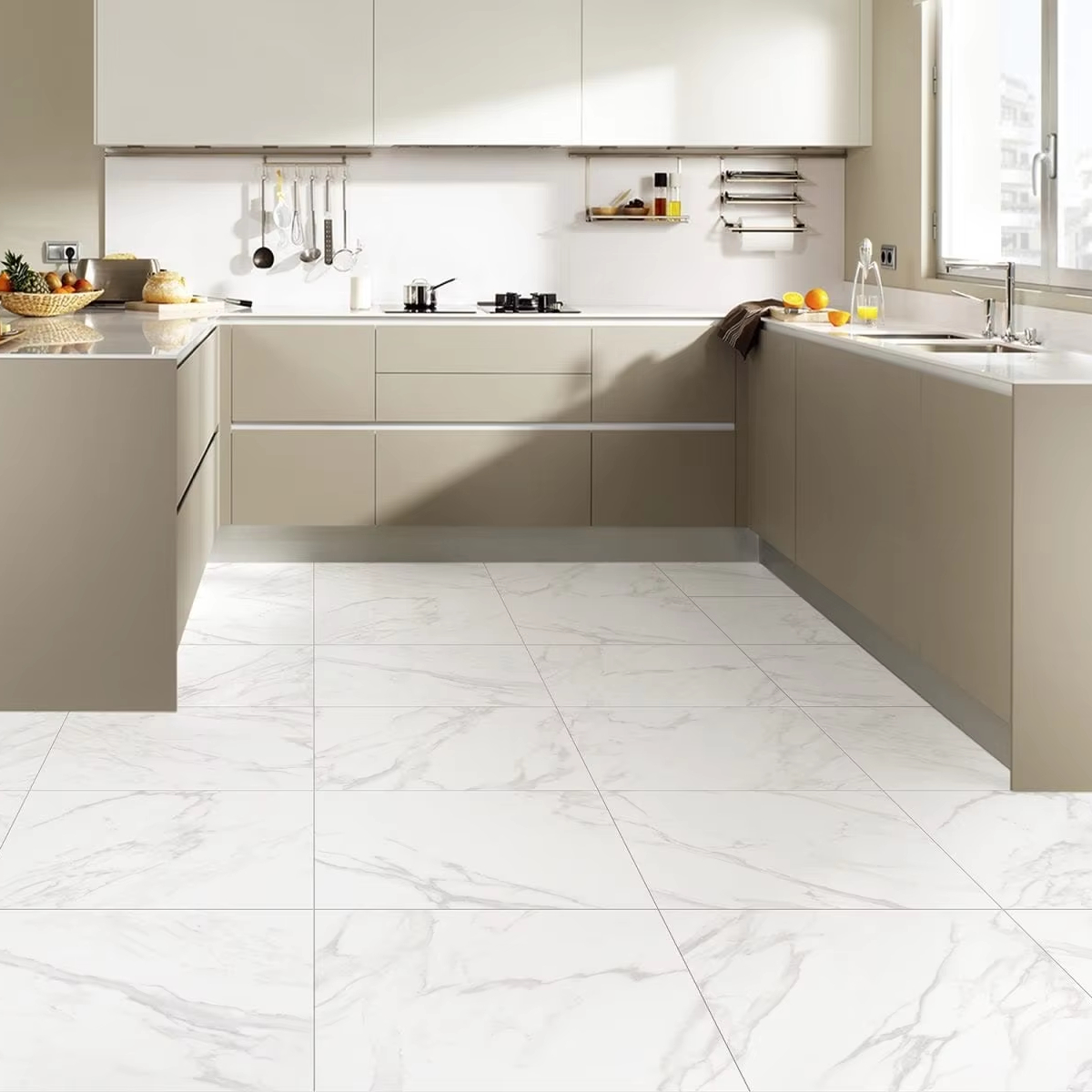 Stainless Steel Kitchen Cabinets Designed for Wheelchair Accessibility
