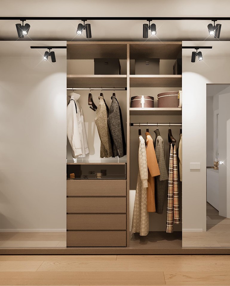 Tall Custom Modern Open Combination Cloth Walk in Closet Bedroom Furniture for Clothes Foldable Metal Cabinet Wardrobes Closet