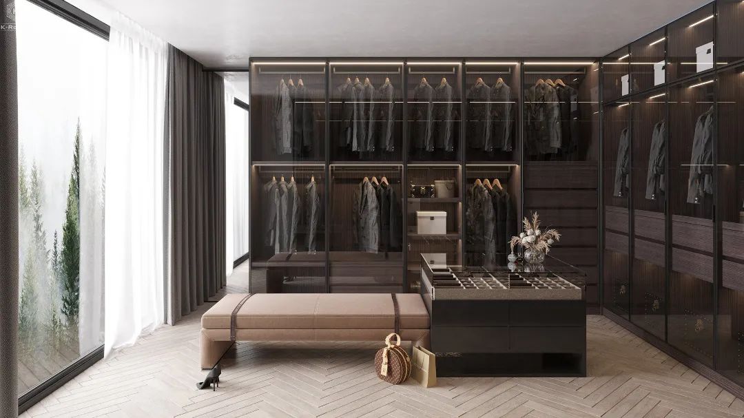 Modern Design Bedroom Furniture Closet and Wardrobe
