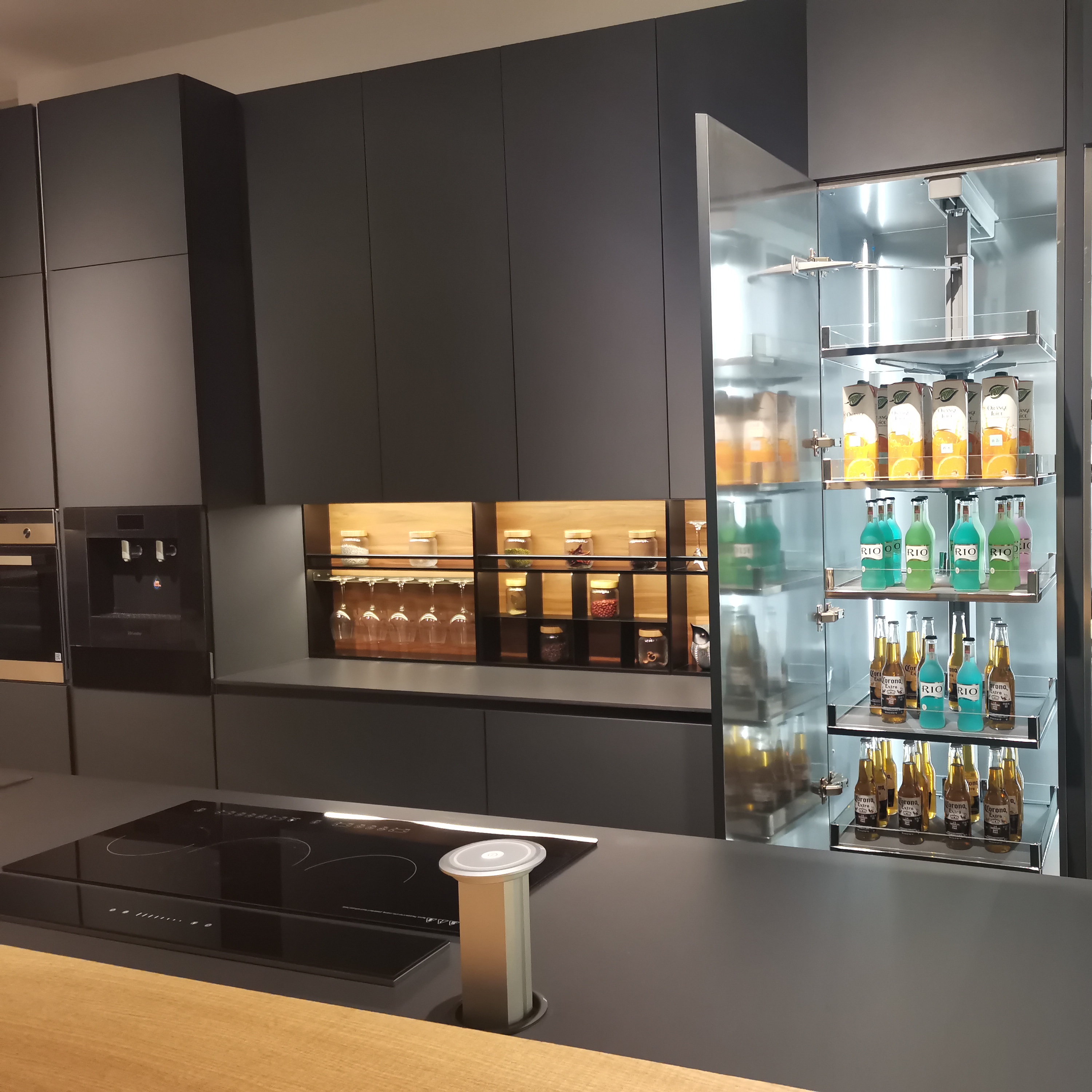 Stylish Stainless Steel Kitchen Storage