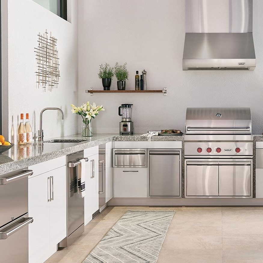 Modern Kitchen Cabinet Door Panel Stainless Steel Outdoor Kitchen Gabinetes De Cocina Armario De Cozinha