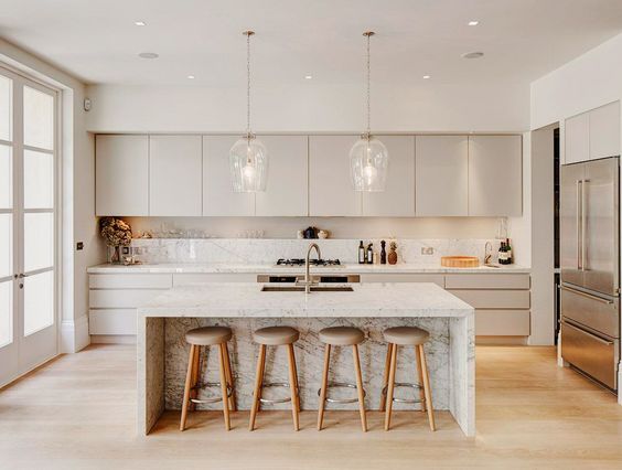 Kitchen Cabinets Kitchen Furniture for Apartment Design Integral Stainless Steel New One Set Modern Lacquer Painting 15 Years