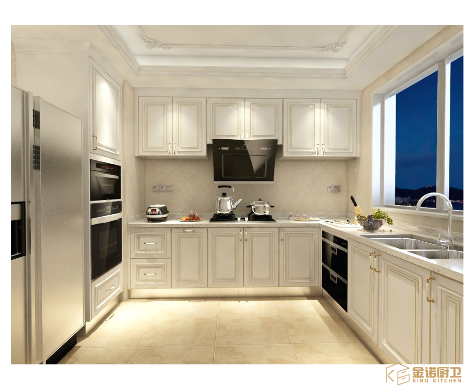 Sleek Handleless Kitchen Cabinet Systems