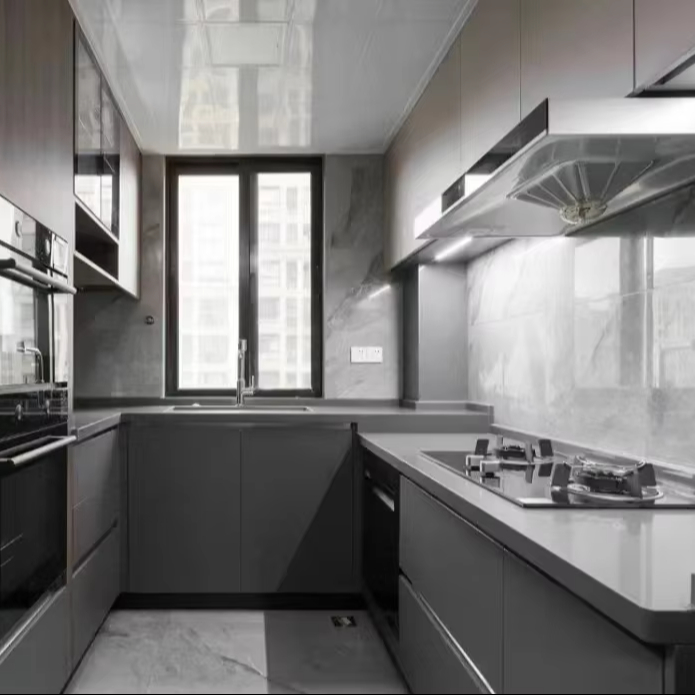 Modern Luxury Stainless Steel Cabinets