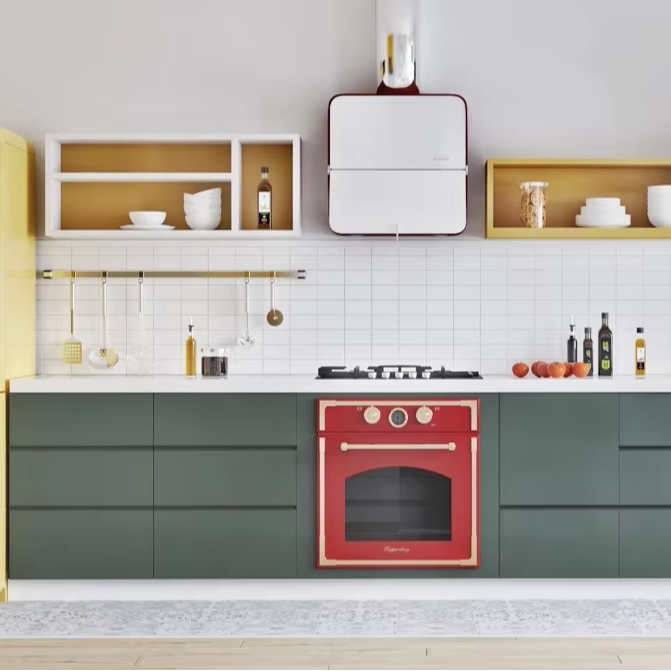 Stainless Steel Corner Base Cabinet with Lazy Susan