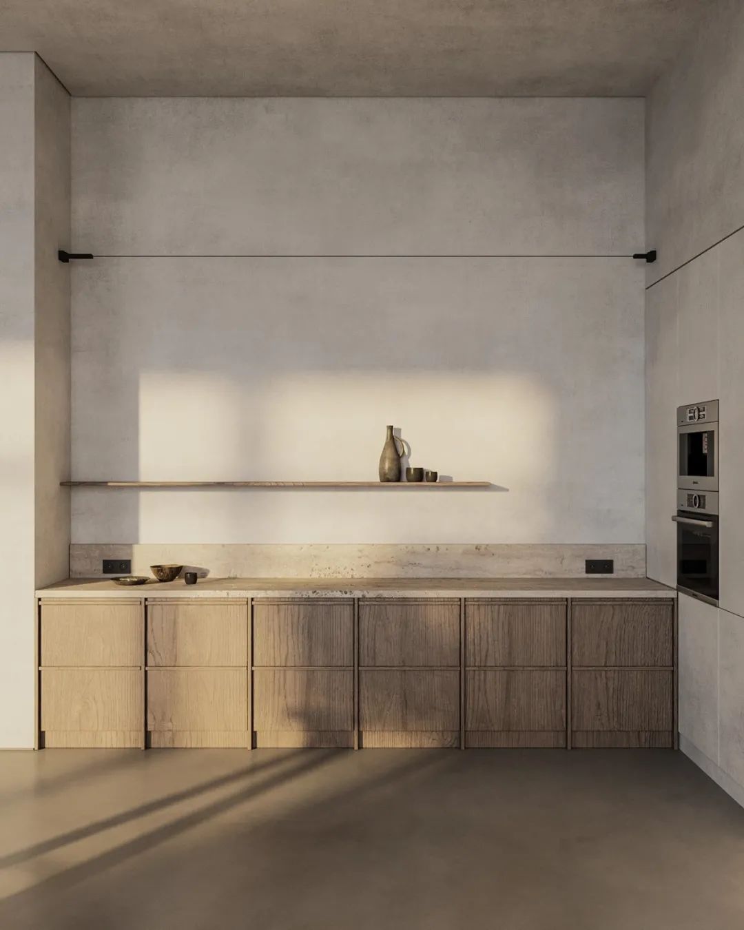 Modern Stainless Steel Kitchen Cabinet