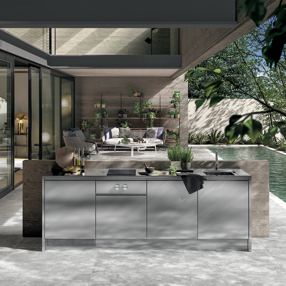 Cucina Esterna Custom Cocina Exterior Outdoor Kitchen Cabinet Cuisine Exterieur