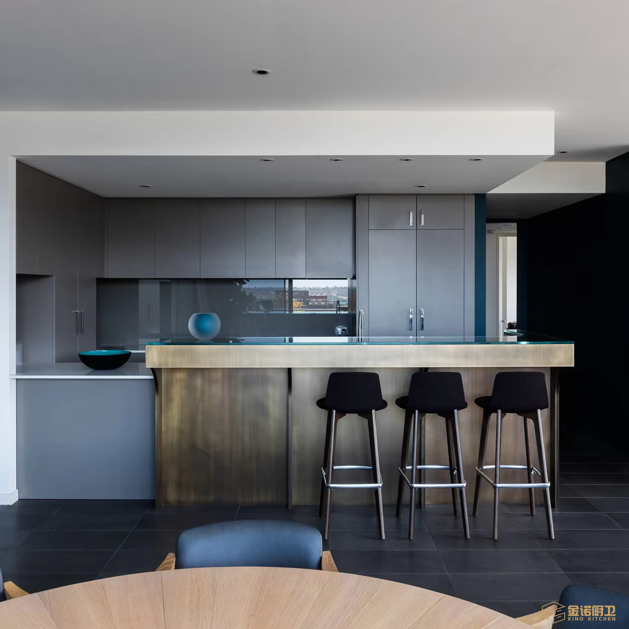 Kitchen Island Cabinet with Storage Design