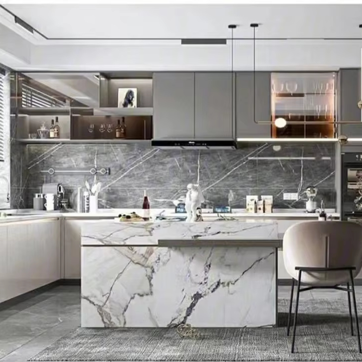 Custom Luxury Stainless Steel Cupboards