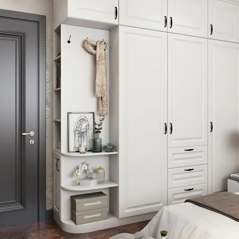 Factory Direct Sales Complete Specifications High Quality Custom Size Luxury Built-In Wardrobe