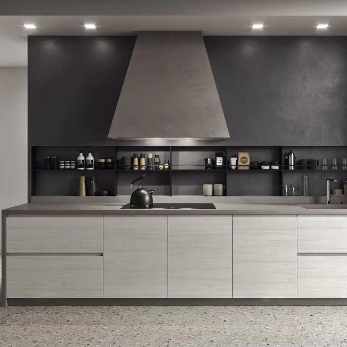 Stainless Base Cabinet with Built-in Dish Drainer
