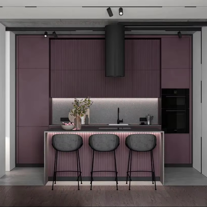 Luxury Modern Stainless Steel Cabinet