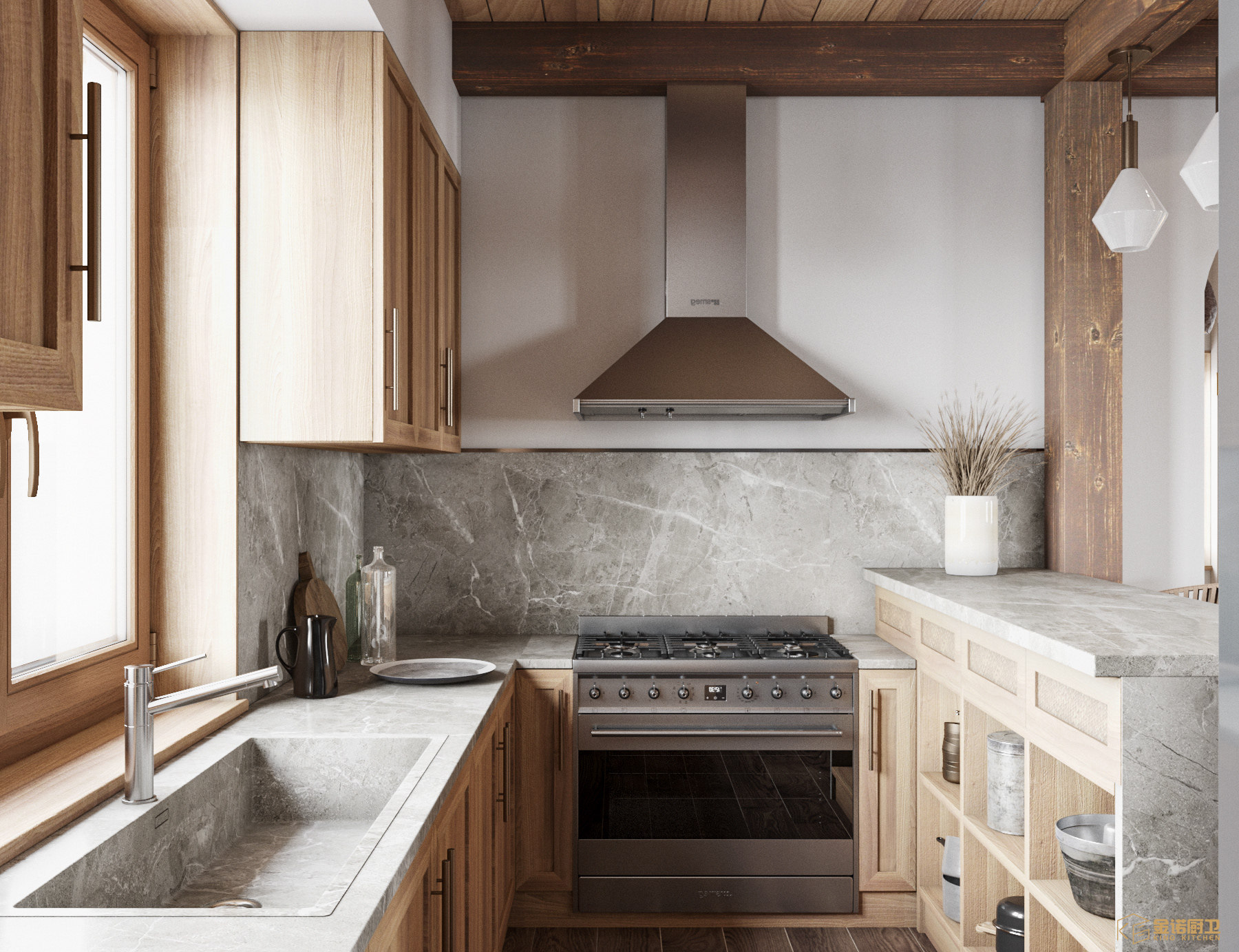 Space Saving Kitchen Cabinetry