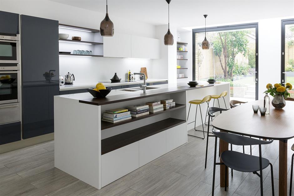 Luxury Kitchen Stainless Steel Cabinet Meuble Cuisine