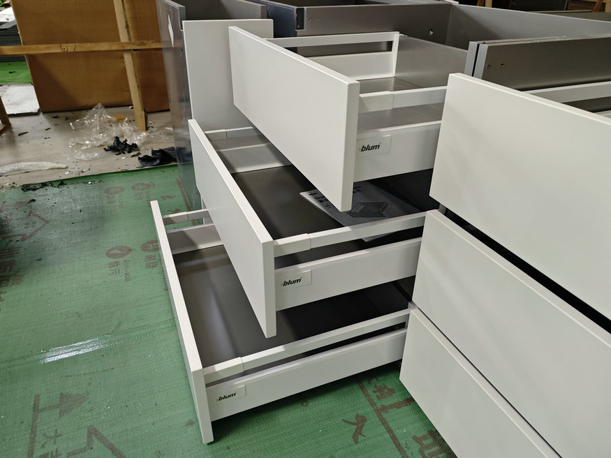 Modern Furniture Price Ready to Assemble Furniture Complete Sets Stainless Steel Modular Kitchen Cabinets for Sale