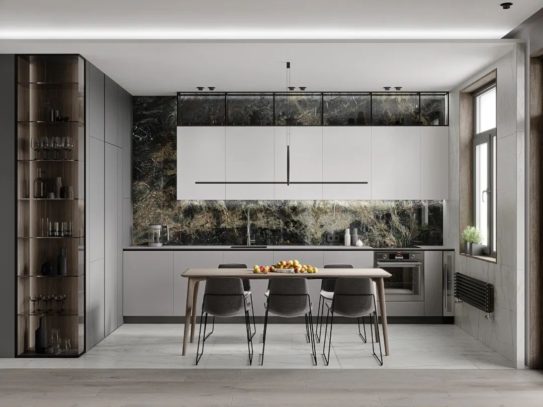 Enhancing Kitchen Design with Luxury Designer Steel Kitchen Cabinets