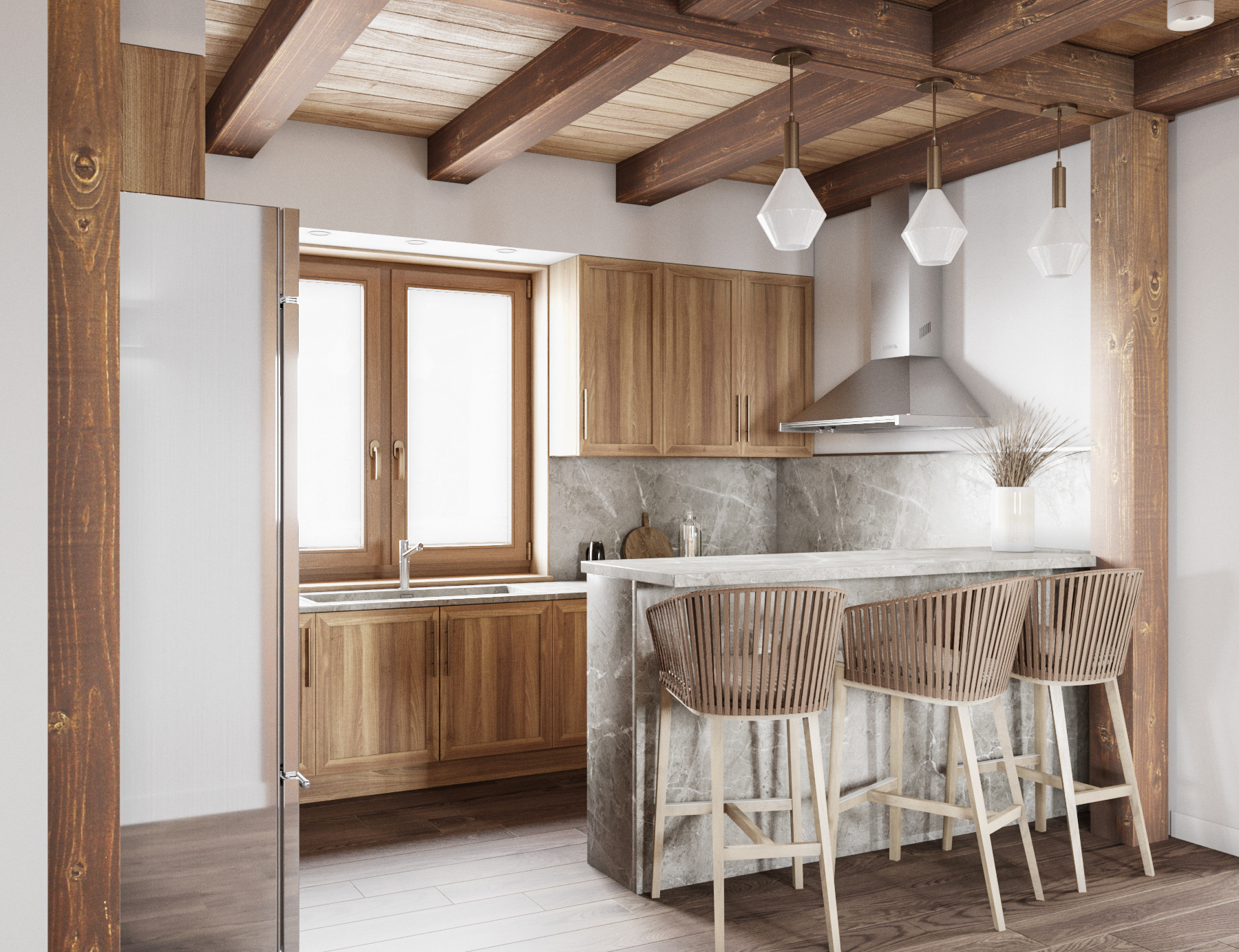 Defining Opulence: Luxury Cabinets in Villa Kitchens