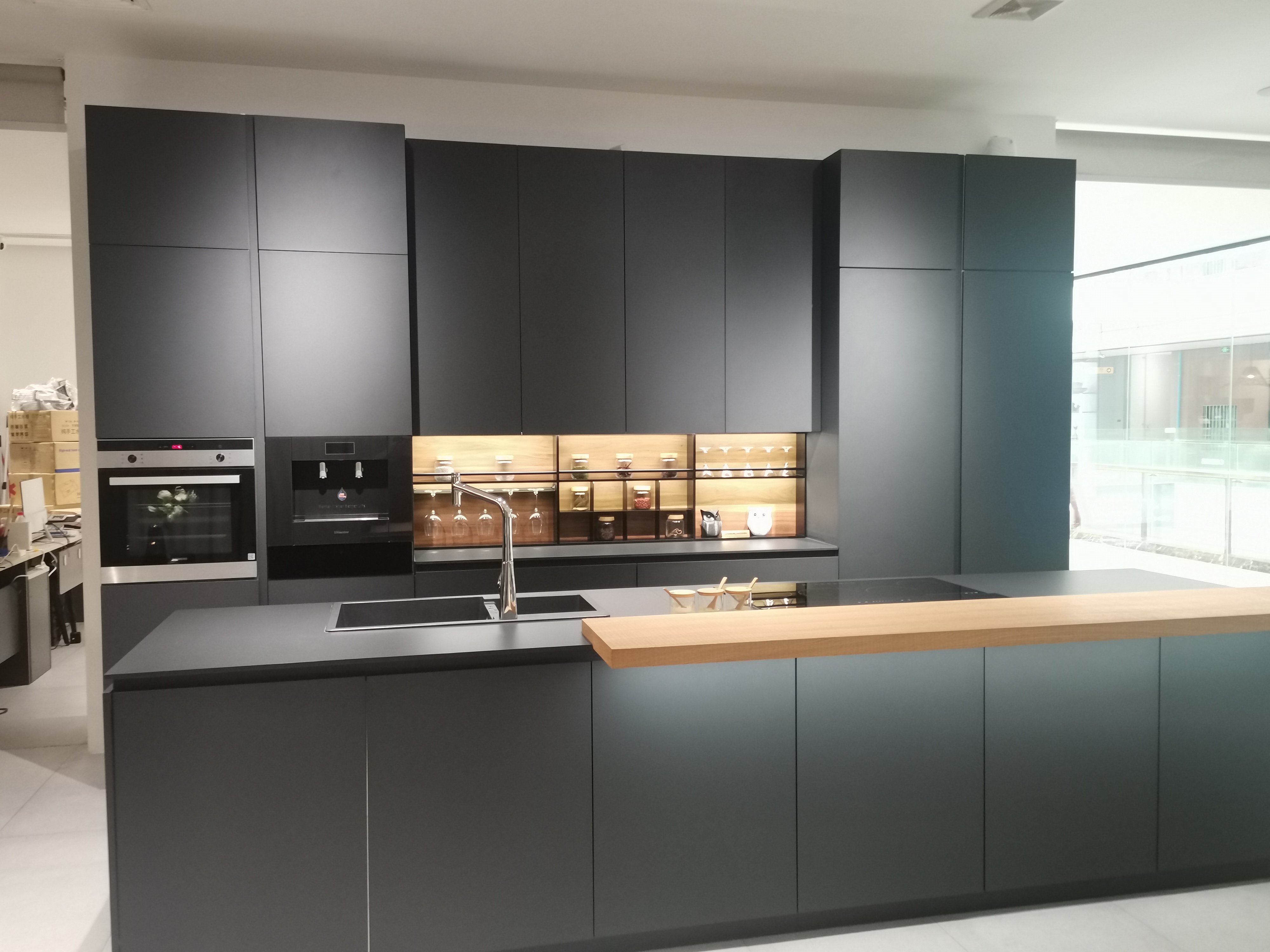 Designing Flow: Modern Luxury Kitchen Spatial Planning with Cabinets