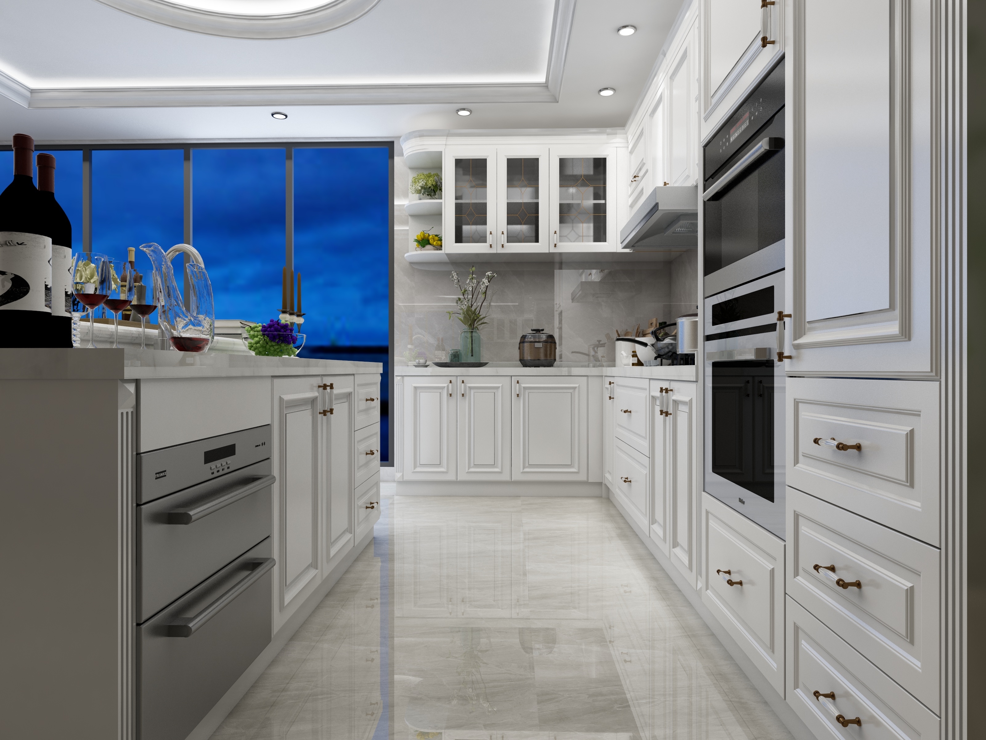 Premium Contemporary Kitchen Cabinet Finishes