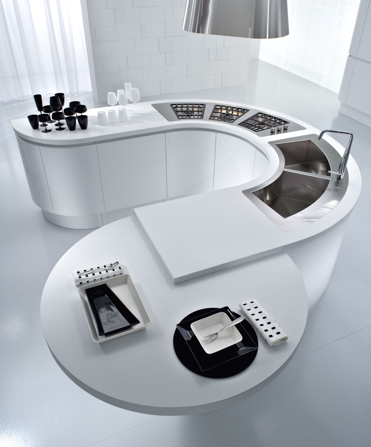 Ultra Luxury Stainless Steel Cabinets