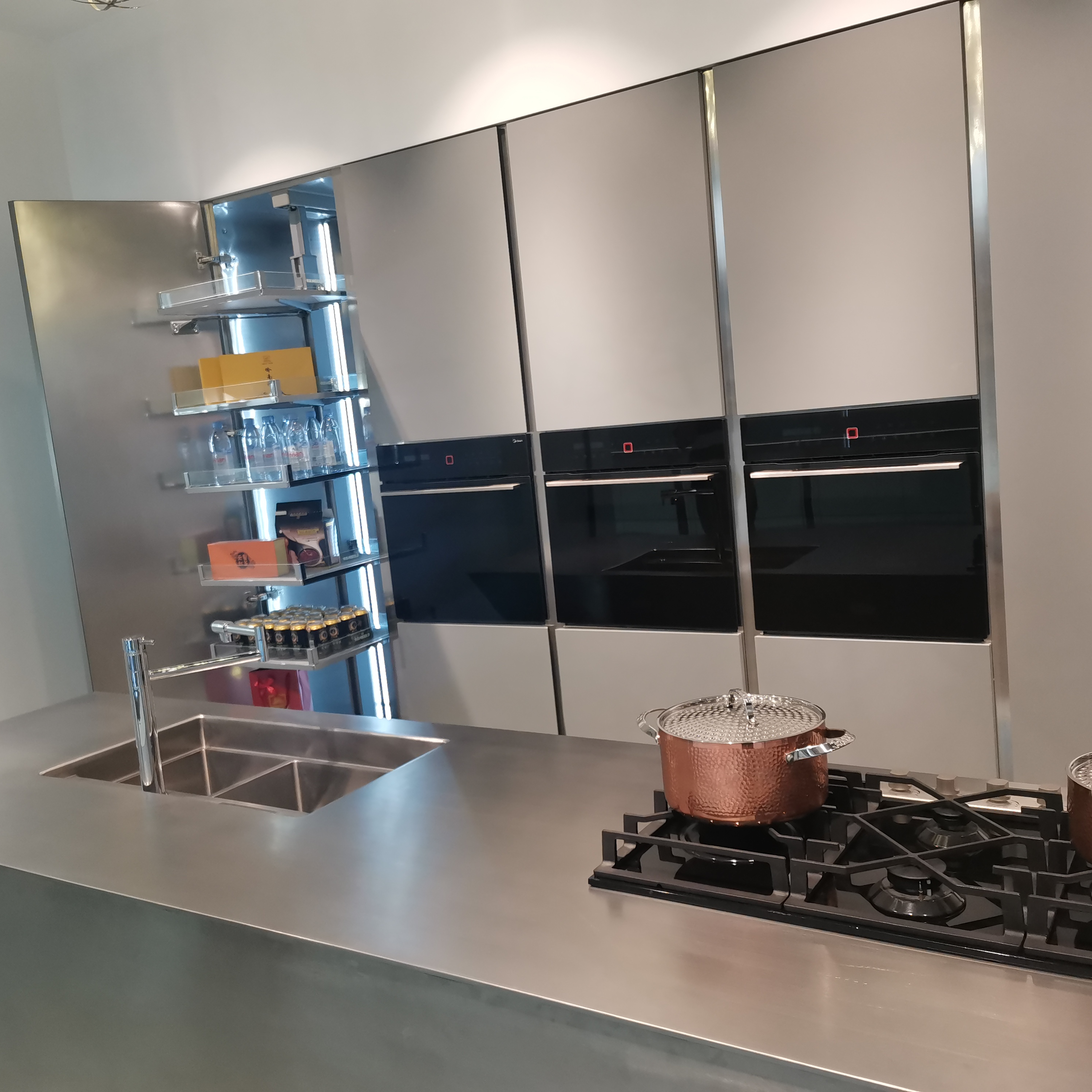 Industrial Stainless Steel Kitchen Cabinets