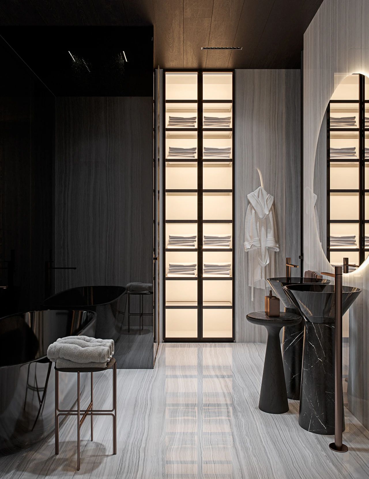 Modern Design Bedroom Furniture Closet and Wardrobe