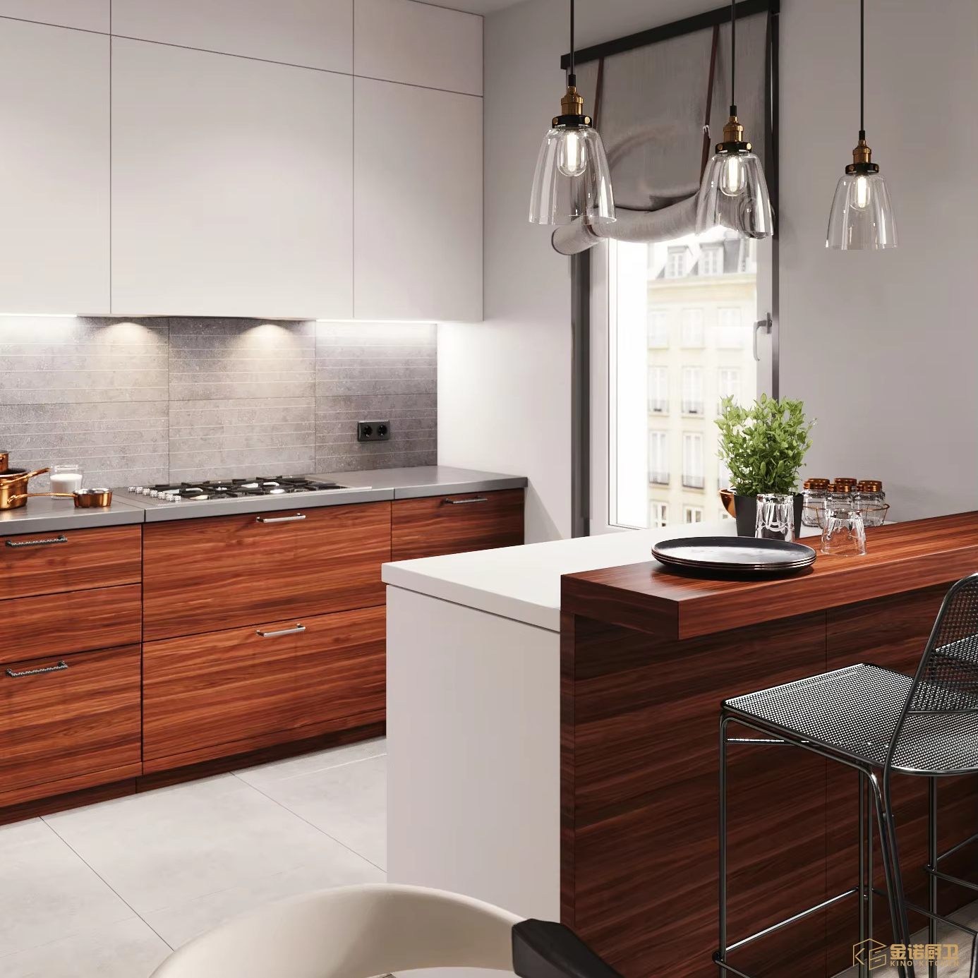 Sleek Contemporary Kitchen Design