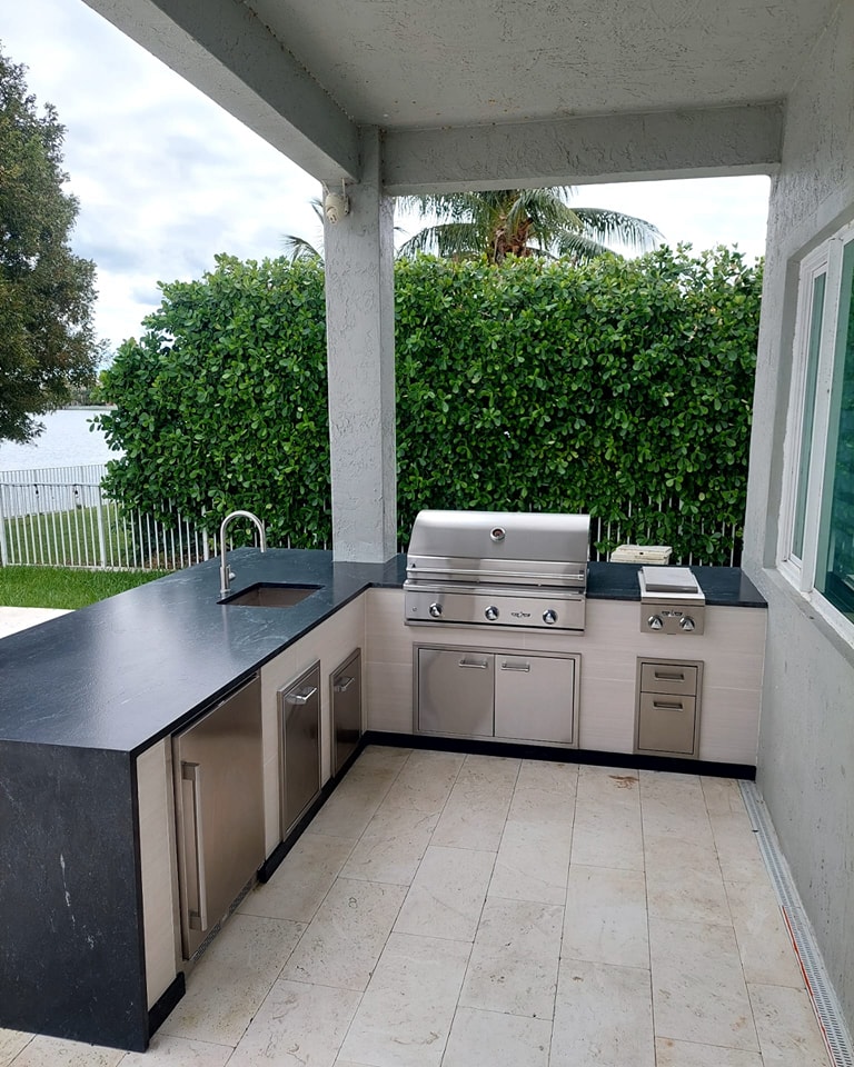 Top Selling Custom Modular Outdoor Kitchen Garden State  Gas Grill Customized Outdoor Kitchen 304 304 Stainless Steel