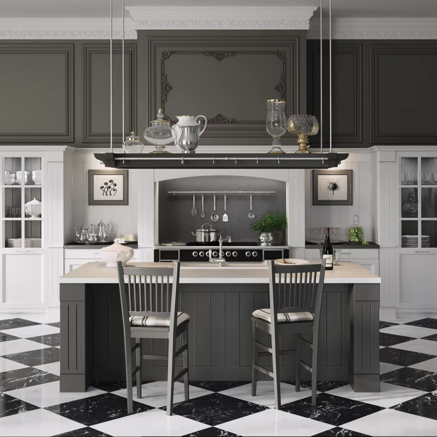 High-gloss Vs Matte Luxury Stainless Steel Kitchen Cabinets Comparison