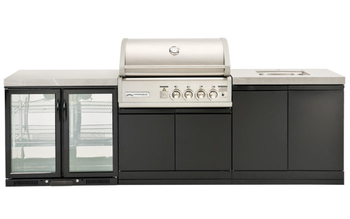 Modern Design Customized Outdoor Kitchen Cabinet Stainless Steel Outdoor Kitchen Bbq Island BBQ Grills