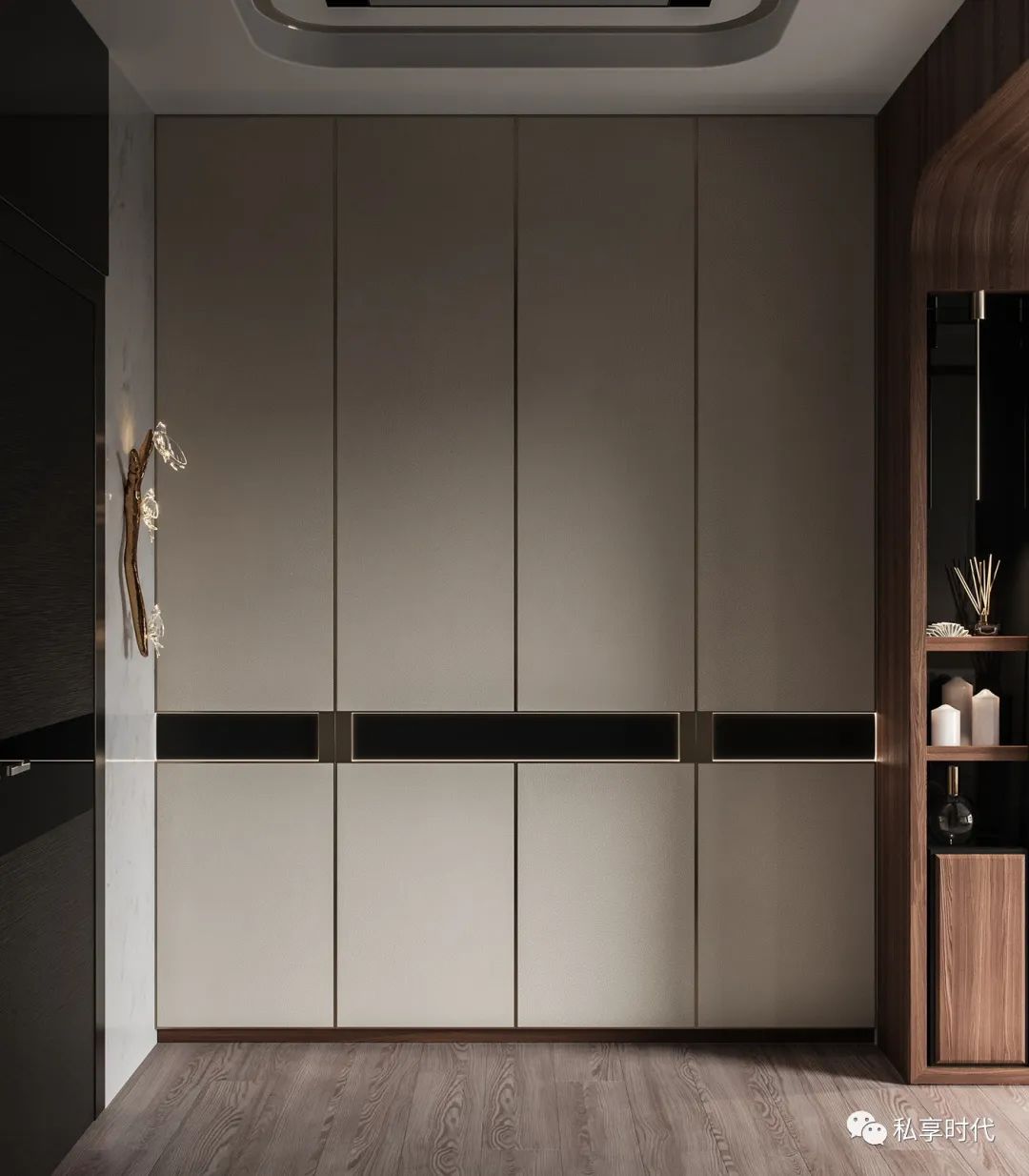 Manufacturers Customize the Whole Quality Monitoring Now Light Luxury   Wardrobe