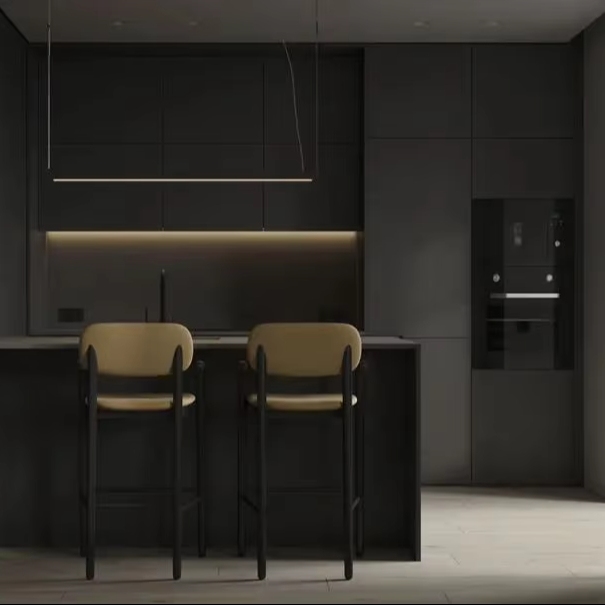 Stainless Steel Kitchen Cabinet with Polished Finish