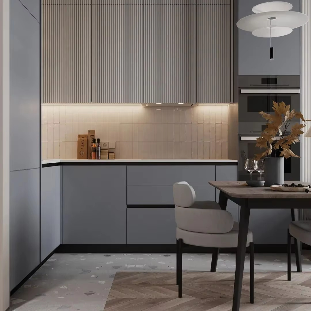 Modular Stainless Steel Kitchen Cabinet System