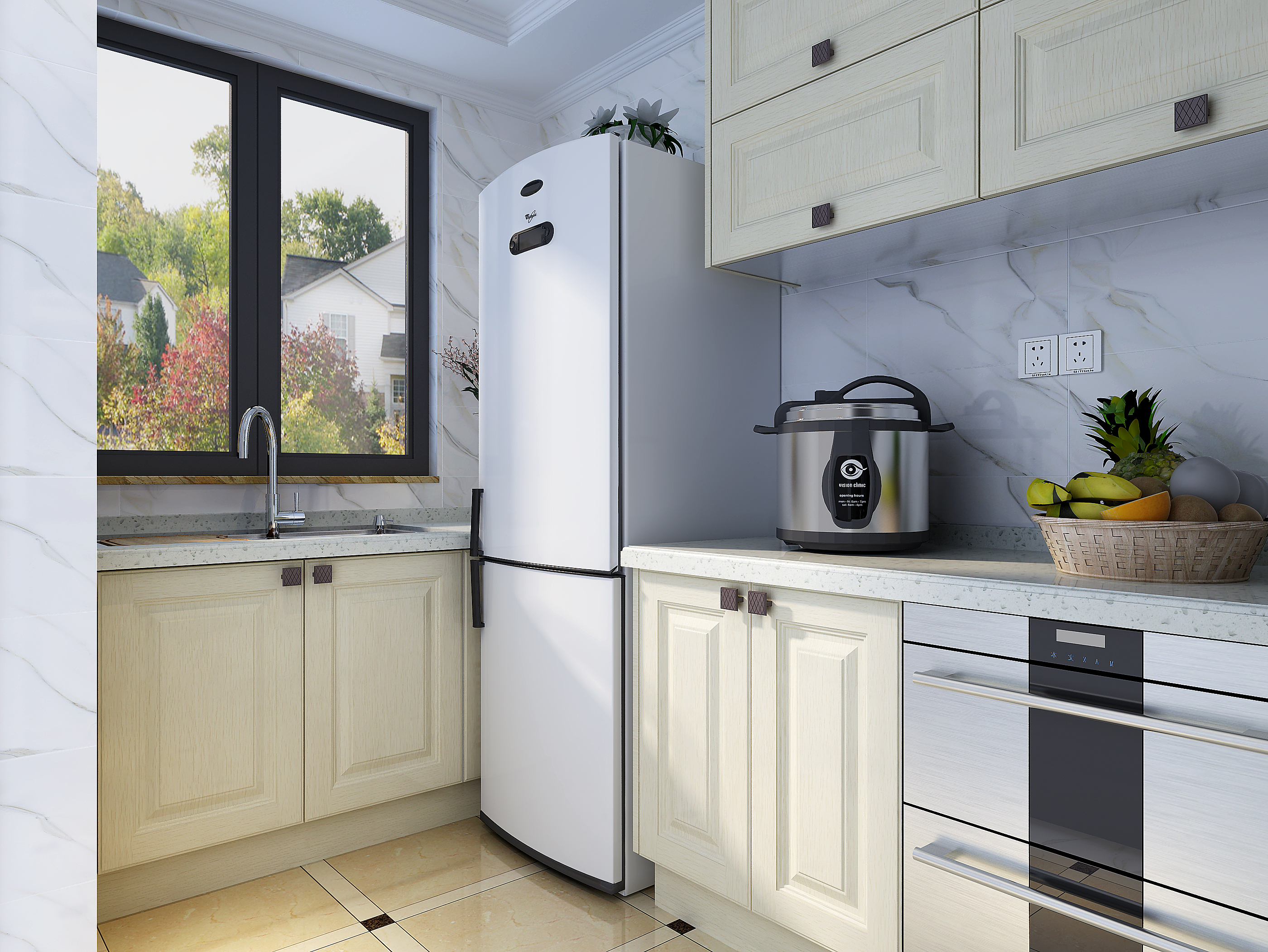 High End Minimalist Kitchen Remodeling