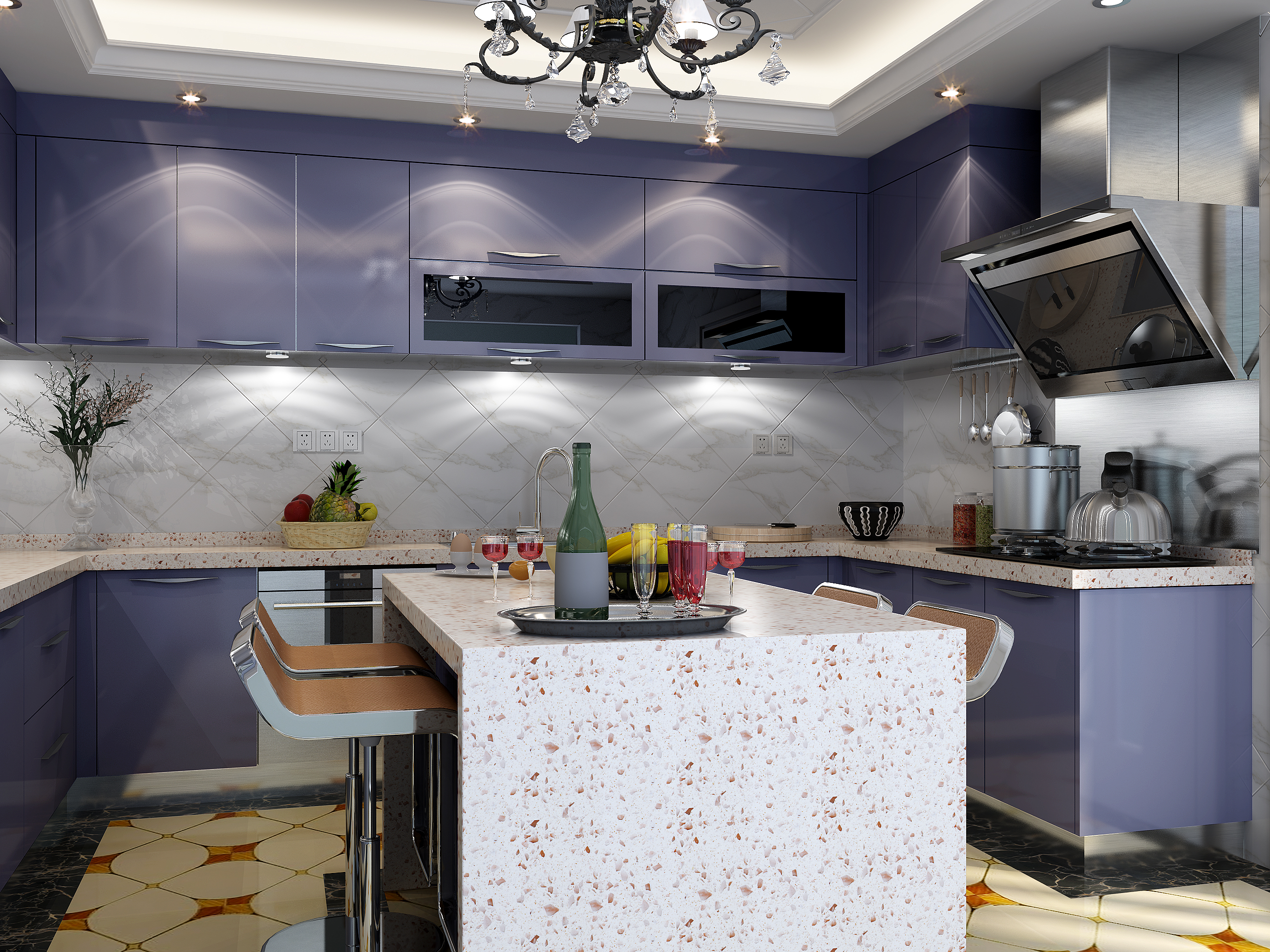 Modern Premium Kitchen Storage Cabinets